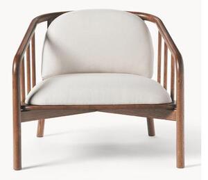 Fotel wypoczynkowy z drewna dębowego Balin