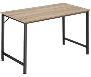 Tectake 404464 biurko jenkins - drewno industrialne jasne, dąb sonoma, 140 cm
