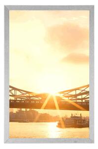 Plakat tower Bridge w Londynie