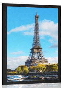 Plakat cudowna panorama Paryża