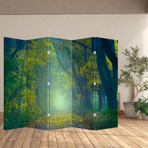 Parawan - Ścieżka wysadzana drzewami (210x170 cm)