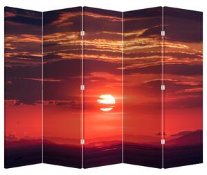 Parawan - Kolorowe Słońce (210x170 cm)