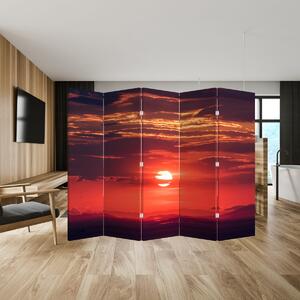 Parawan - Kolorowe Słońce (210x170 cm)
