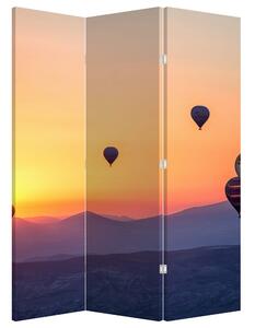 Parawan- Balony na ogrzane powietrze (126x170 cm)