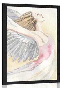 Plakat wolny anioł