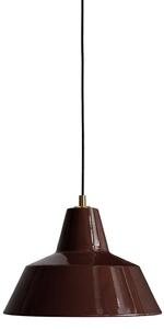 Lampa Wisząca Made By Hand, Workshop W3, ściemnialny, brąz rdzawy, salon, aluminium, skandynawski