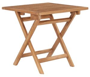 Składany stolik ogrodowy, 45x45x45 cm, lite drewno tekowe