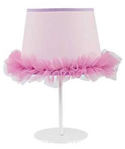 Duolla Lampa stołowa dziecięca BALLET 1xE14/40W/230V różowy DU7235