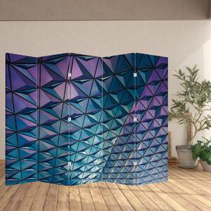 Parawan - Struktura kolorów (210x170 cm)