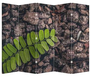 Parawan - Zielona roślina (210x170 cm)