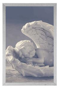 Plakat śpiący anioł
