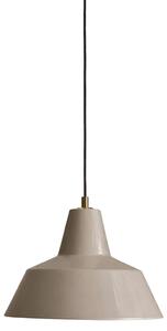 Lampa Wisząca Made By Hand, Workshop W3, ściemnialny, beżowy, salon, aluminium, skandynawski