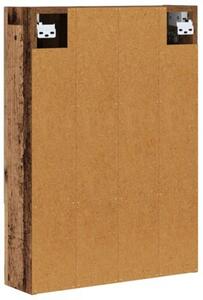 Szafka z lustrem do łazienki stare drewno 50 x 14,5 x 70 cm