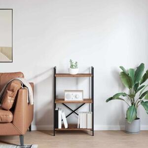 Półka na książki stare drewno 56 x 34 x 96 cm
