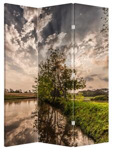 Parawan - Przyroda z promykami (126x170 cm)