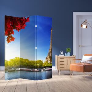 Parawan - Jesień w Paryżu (126x170 cm)