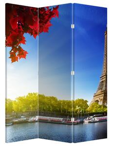 Parawan - Jesień w Paryżu (126x170 cm)