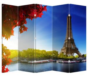 Parawan - Jesień w Paryżu (210x170 cm)
