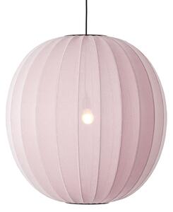 Lampa Wisząca Made By Hand, pudrowy róż, jadalnia, aluminium
