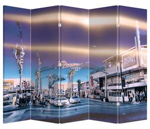 Parawan - Ulica w Las Vegas (210x170 cm)