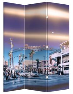 Parawan - Ulica w Las Vegas (126x170 cm)
