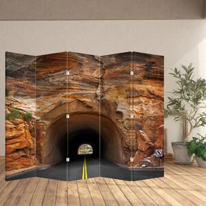 Parawan - Tunel w skale (210x170 cm)
