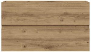 Szafka pod umywalkę, dąb artisian, 90x38,5x45 cm