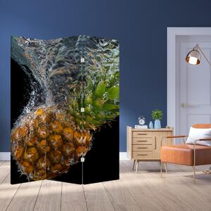 Parawan - Ananas w wodzie (126x170 cm)