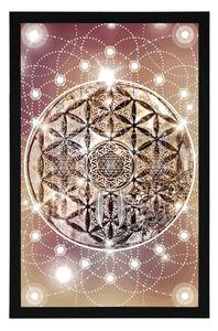 Plakat czarująca Mandala