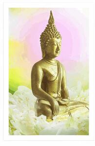 Plakat harmonia buddyzmu