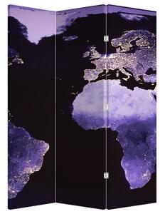 Parawan - Ziemia z kosmosu (126x170 cm)