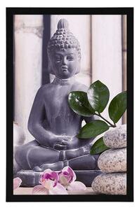 Plakat wellness Budda