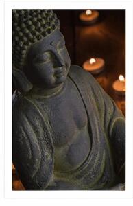 Plakat Budda pełen harmonii