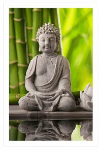 Plakat harmonijny Budda