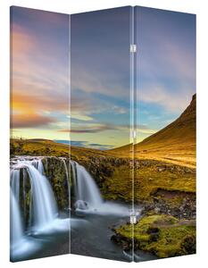 Parawan - Góra i wodospady na Islandii (126x170 cm)
