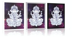 Plakat Buddyjski Ganesha