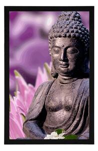 Plakat spokojny Budda
