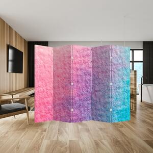 Parawan - Kolorowa tekstura (210x170 cm)