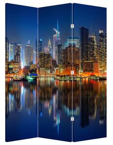 Parawan - Manhattan nocą (126x170 cm)