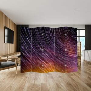 Parawan - Rozmyte gwiazdy na niebie (210x170 cm)