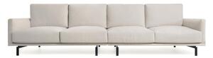 Beżowa sofa z tkaniny szenilowej 334 cm Galene – Kave Home