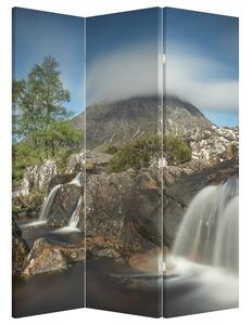 Parawan - Wodospady i góry (126x170 cm)