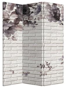 Parawan - Ściana z bukietem (126x170 cm)