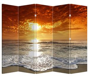 Parawan - Zachód Słońca na Korsyce (210x170 cm)