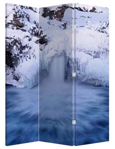 Parawan - Wodospad zimą (126x170 cm)