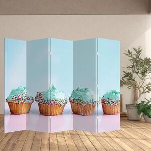 Parawan - Cupcakes (210x170 cm)