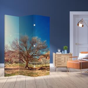Parawan - Drzewo na pustyni (126x170 cm)