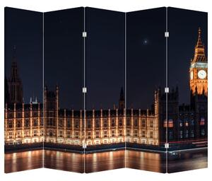 Parawan - Big Ben w Londynie (210x170 cm)