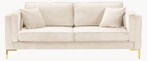 Sofa o wyglądzie aksamitu Luis (3-osobowa), S 230 cm