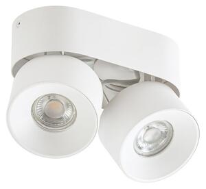 Lampa Sufitowa PRIOS, Rotari basic, ściemnialny, biały, salon, metal, nowoczesny